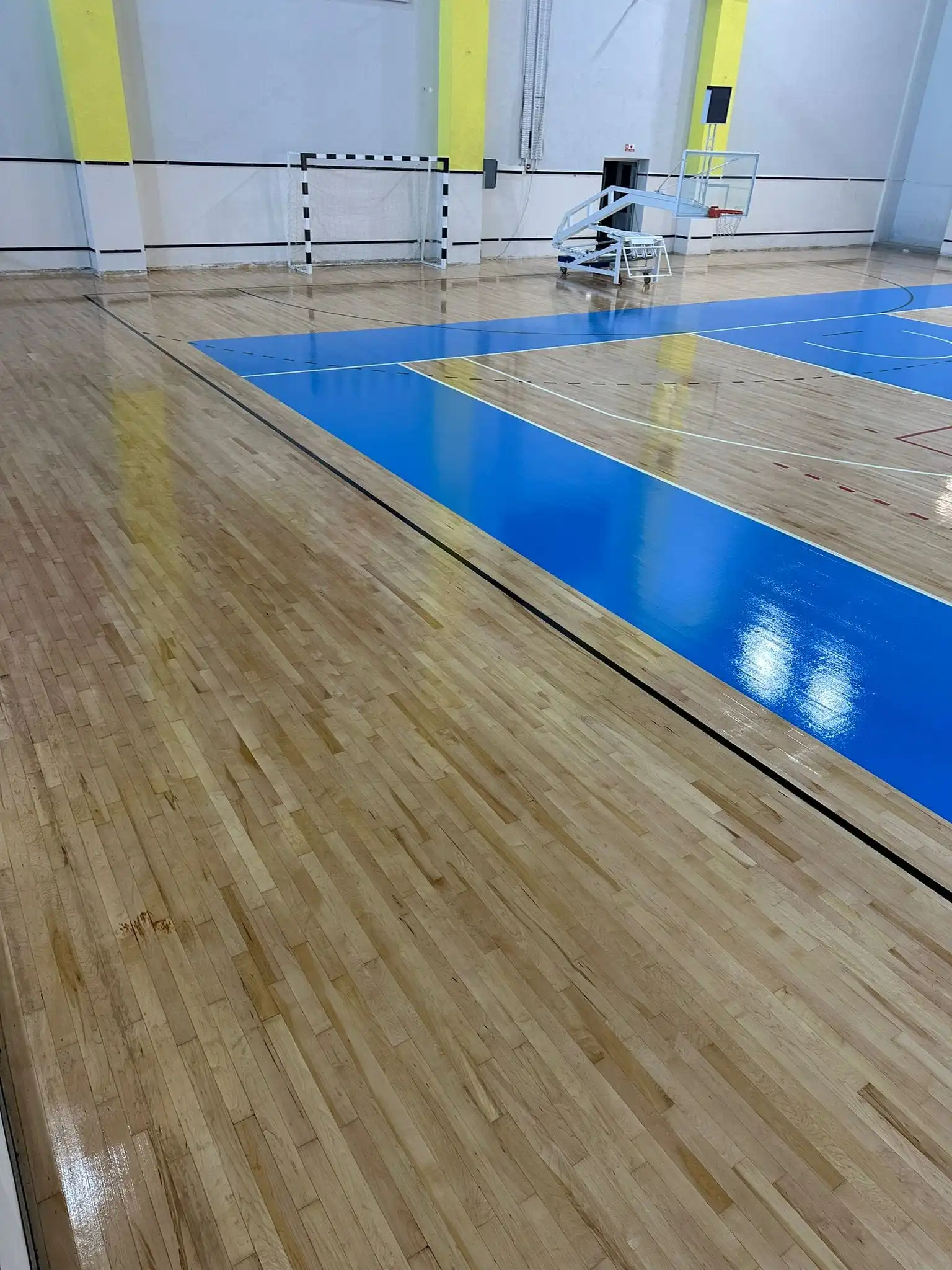 Profesyonel ekip spor salonu çalışması