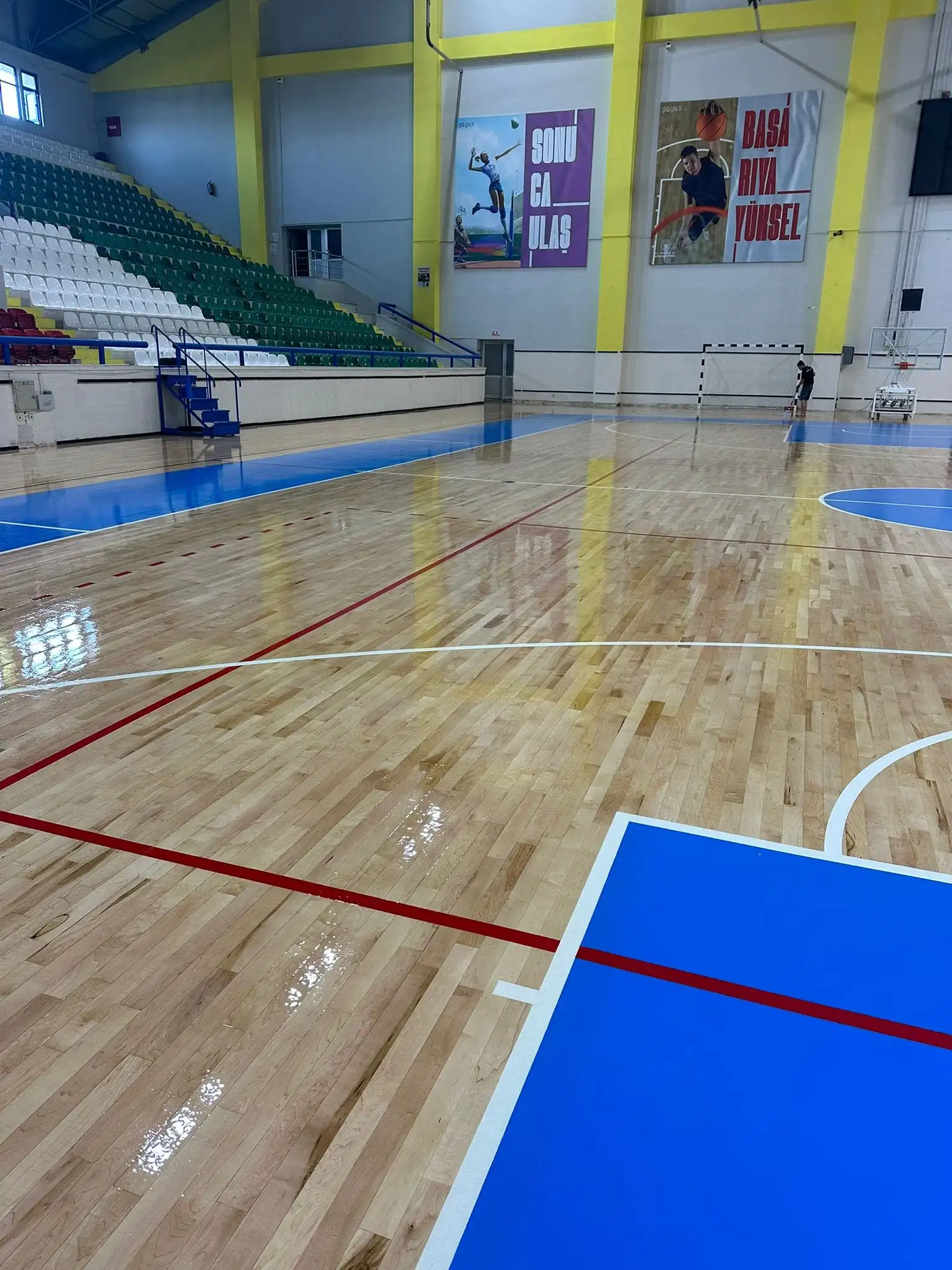 FIBA onaylı cila uygulaması